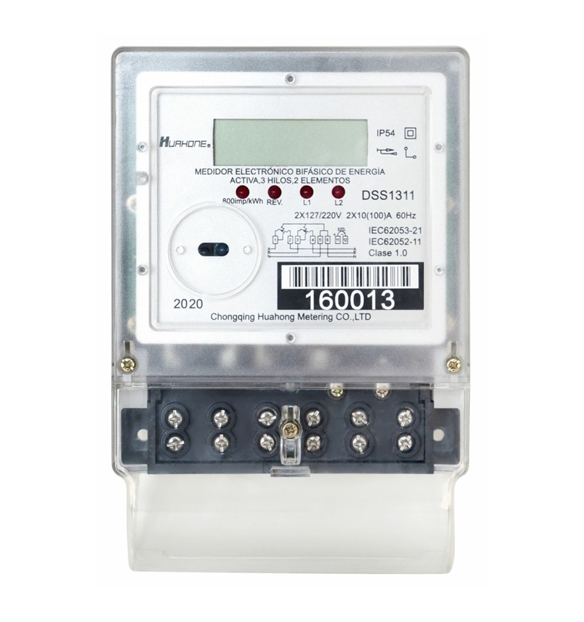 DSS1311 Two Phase Three Wire Electronic Energy Meter